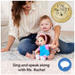 Ms. Rachel Official Speak & Sing Doll, 16” Tall Interactive Toy with 4 Songs & 16+ Phrases, Toddler Toys for Girls & Boys Ages 6 Months to 3+ Years. Ms. Rachel