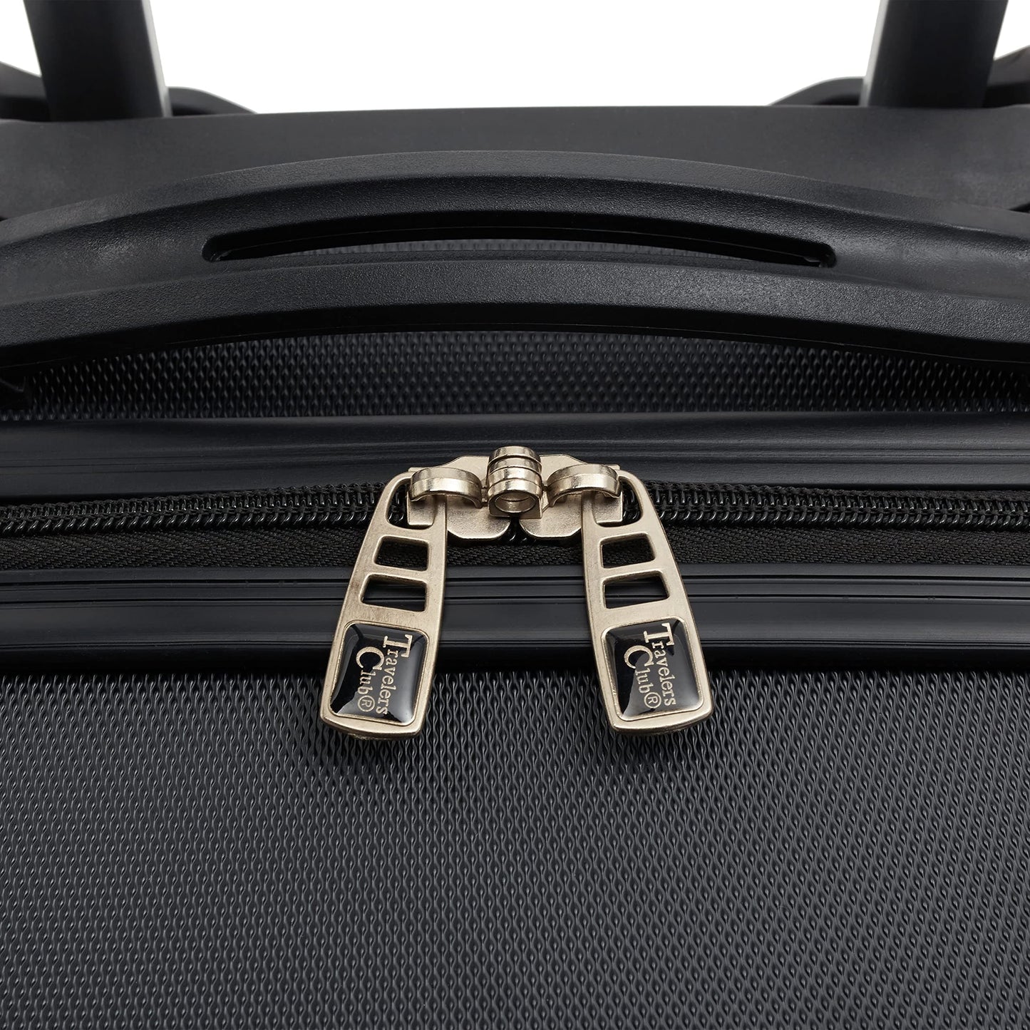 Travelers Club Cosmo Hardside Spinner Luggage, Black, Carry-On 20-Inch Travelers Club