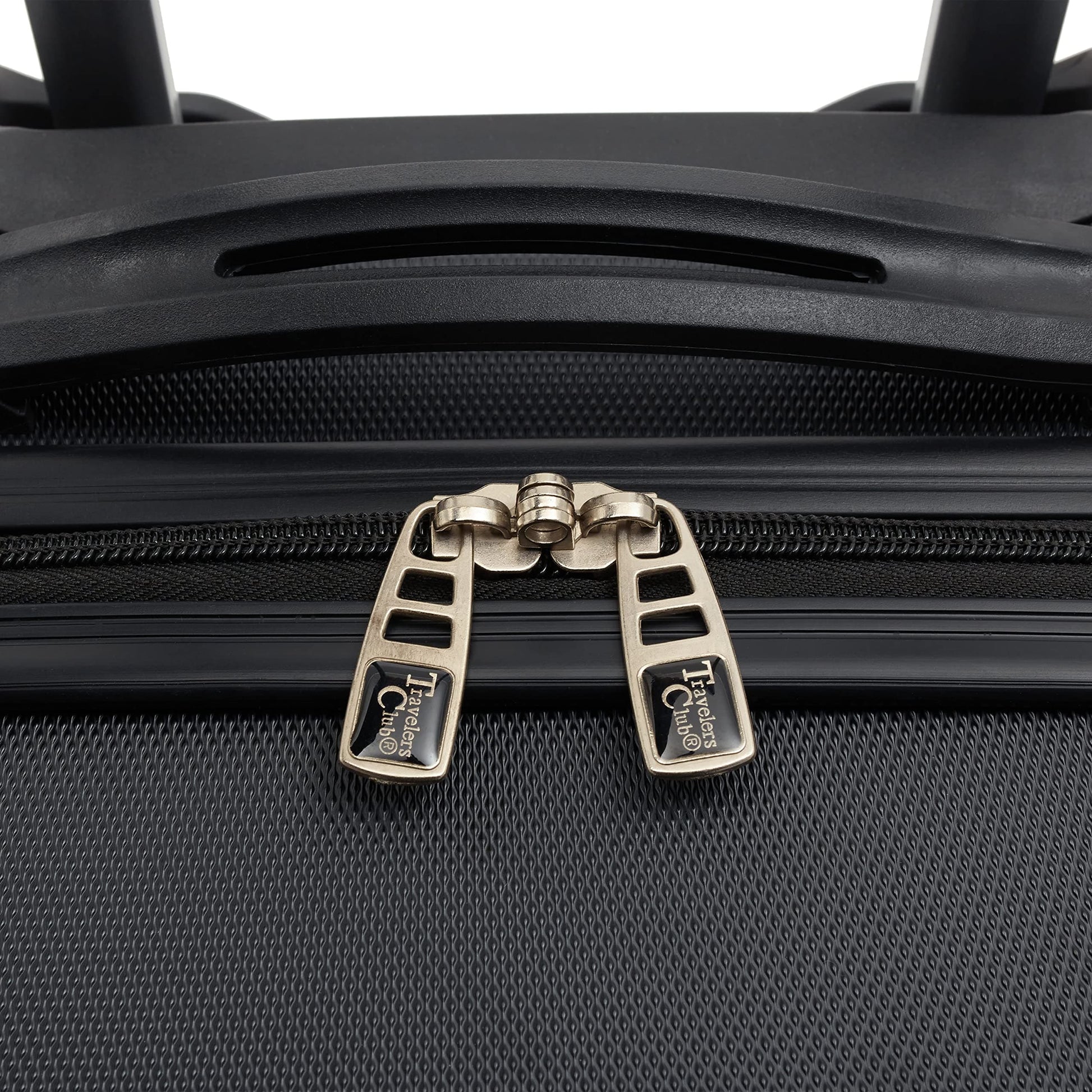 Travelers Club Cosmo Hardside Spinner Luggage, Black, Carry-On 20-Inch Travelers Club