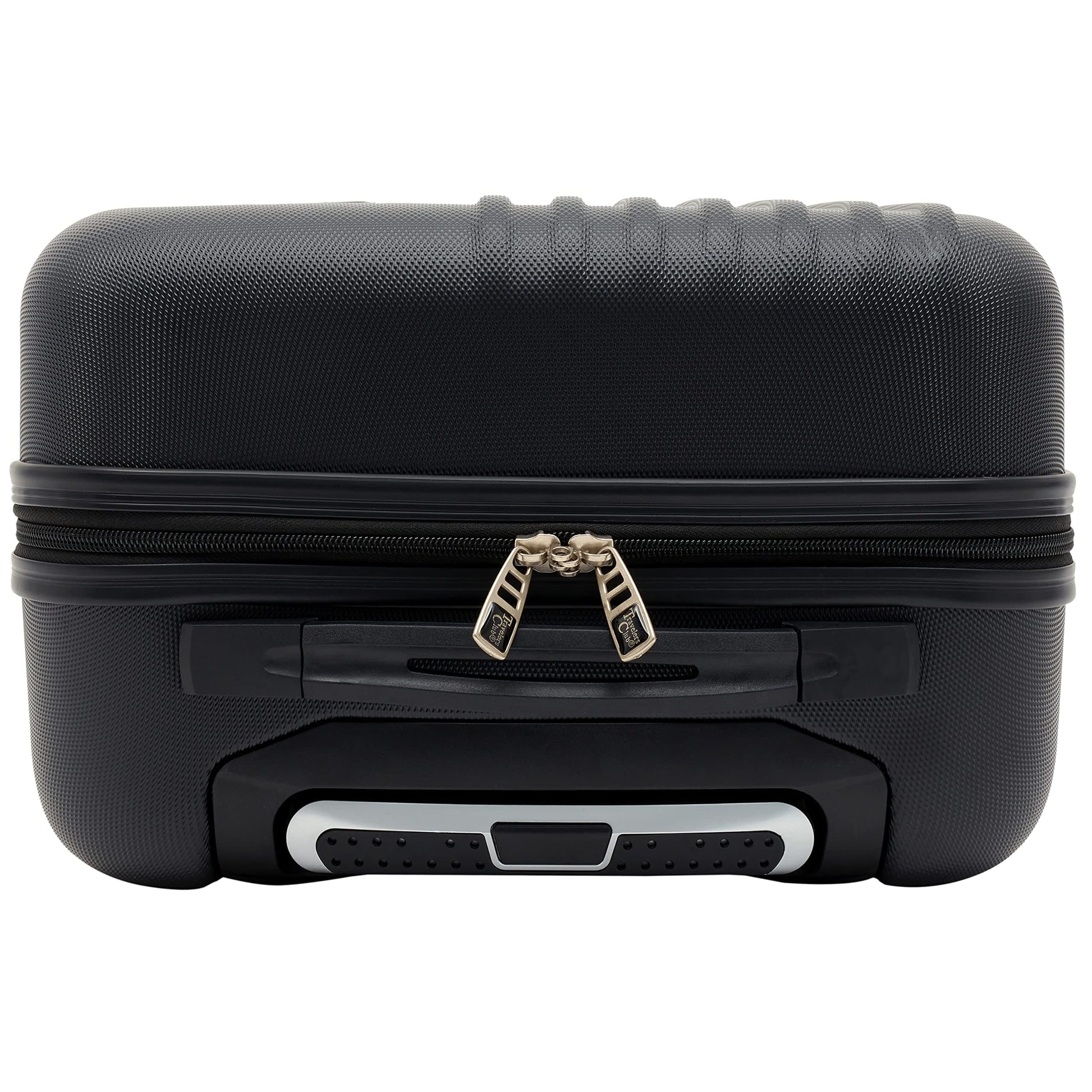 Travelers Club Cosmo Hardside Spinner Luggage, Black, Carry-On 20-Inch Travelers Club