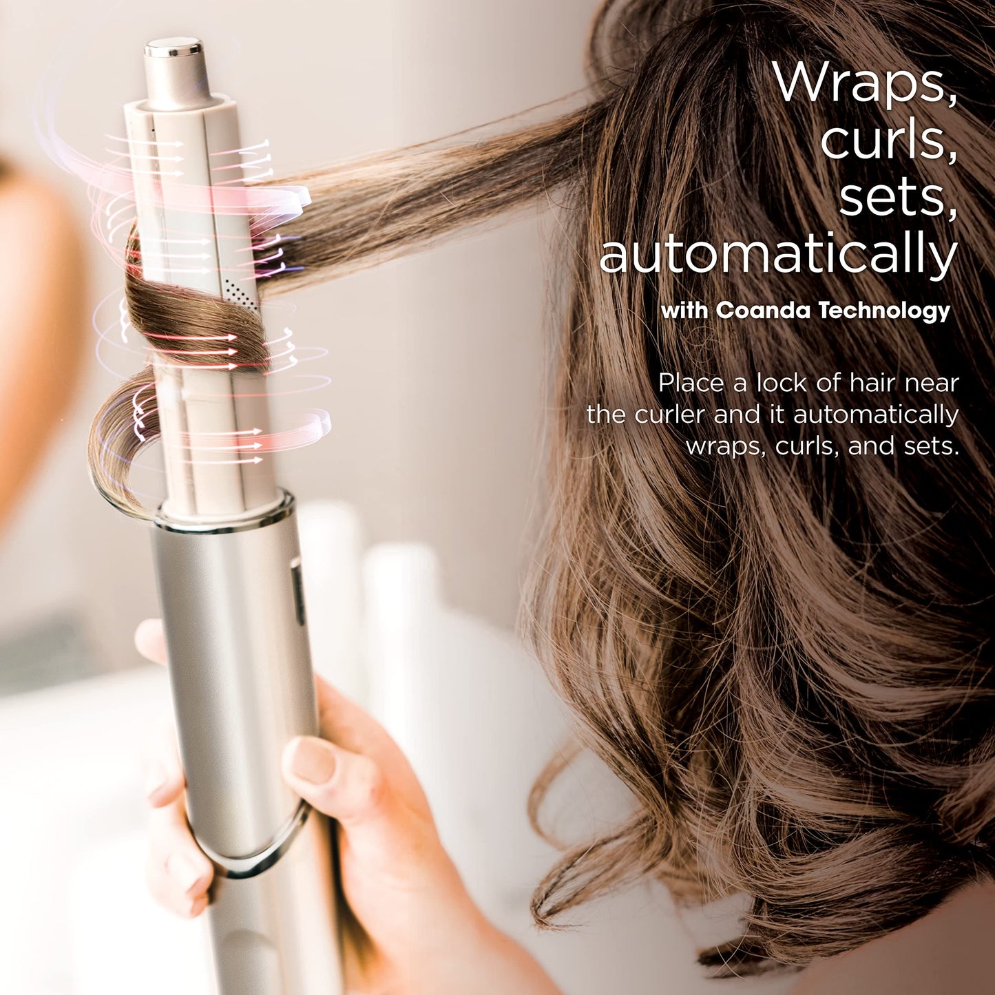 Shark HD430 FlexStyle Air Styling & Drying System, Powerful Hair Dryer Brush & Multi-Styler with Auto-Wrap Curlers, Paddle Brush, Oval Brush, Concentrator Attachment, Stone Shark