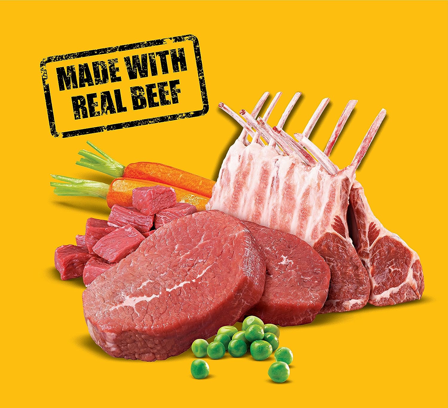 PEDIGREE DRY DOG FOOD HIGH PROTEIN BEEF & LAMB FLAVOR WITH RED MEAT 1.59KG - PCCCS392 Pie's Variety Store