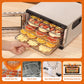Stainless Steel Mini Food Dehydrator Dryer- 6 Stainless Steel Trays, Digital Adjustable Timer, 400W, 176°F, Temperature Control, for Jerky, Herb, Meat, Beef, Fruit and Pet Treats, Model 2016YJ, Silver vassillias