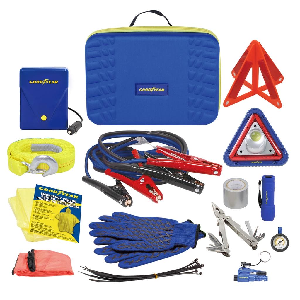 Goodyear Emergency Car Kit. Ideal for safety and peace of mind on any journey-481549 EBUYSTT