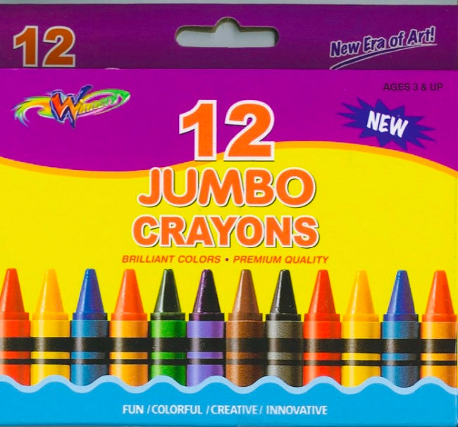 Winners 16 Pack Premium Quality Crayons - 9556341111079 Pie's Variety Store