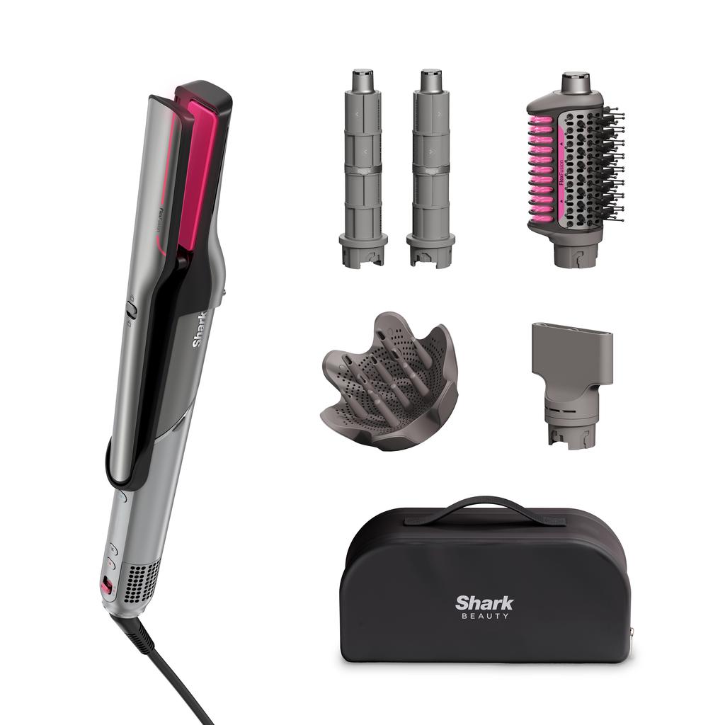 Shark FlexFusion 5-in-1 Multifunctional Hair Styler and Dryer with Accessories HD672SCO- 508391 ebuystt