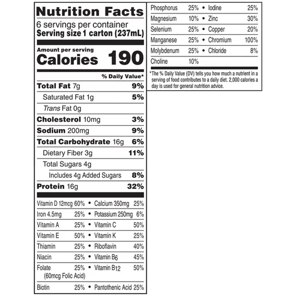 Boost Glucose Control Vanilla 6 Units / 237 mL / 8 oz -307550 ebuystt
