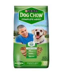 Purina Dog Chow Complete Adult Chicken Flavor 55lbs - 7501072208378 Pie's Variety Store