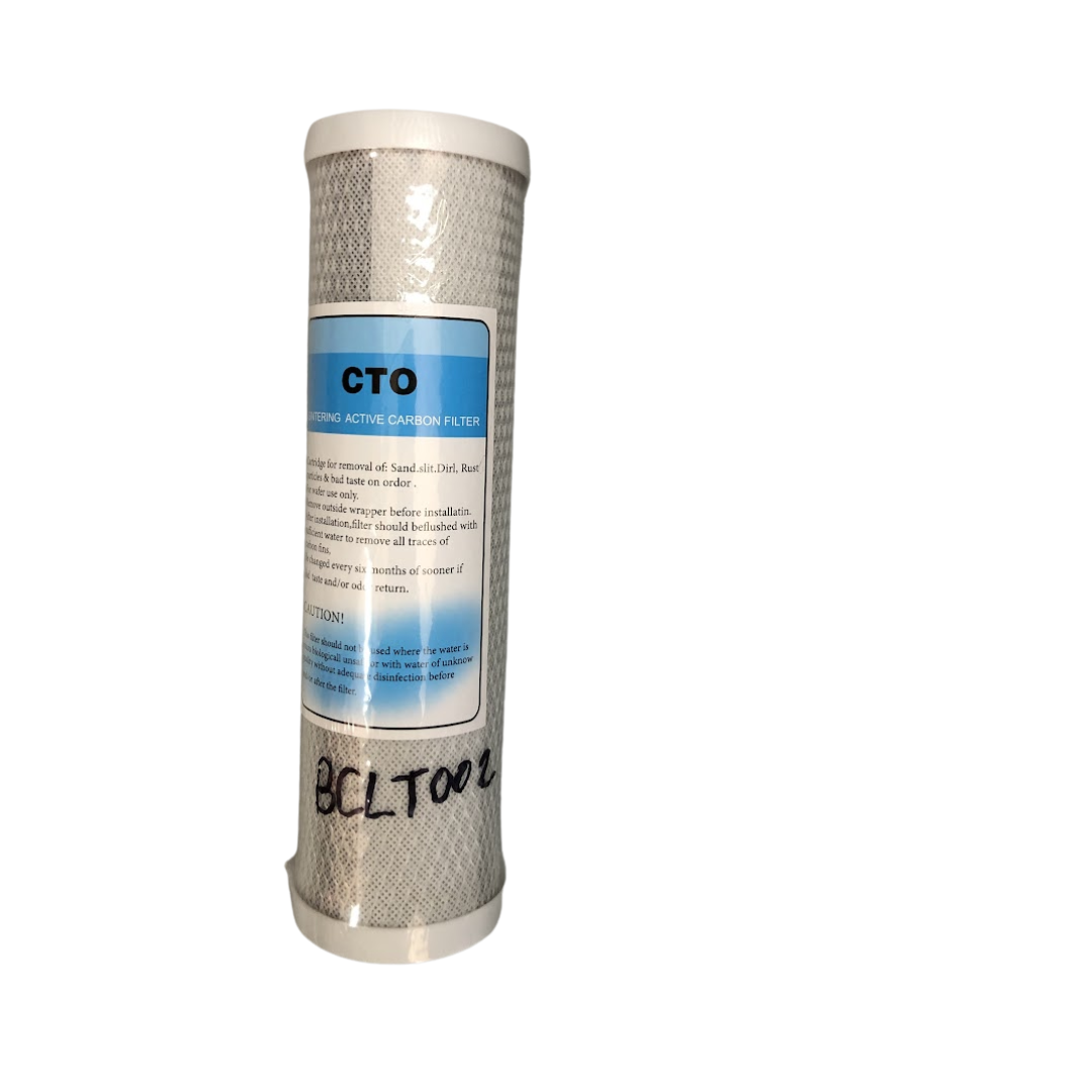 HEAVY DUTY WATER FILTER CARTRIDGE 10 inch x 2.5 inch 10 micron- CTO10-C MEGA