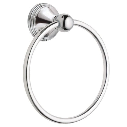 BISMAN BRUSHED NICKEL TOWEL RING-BMBA008