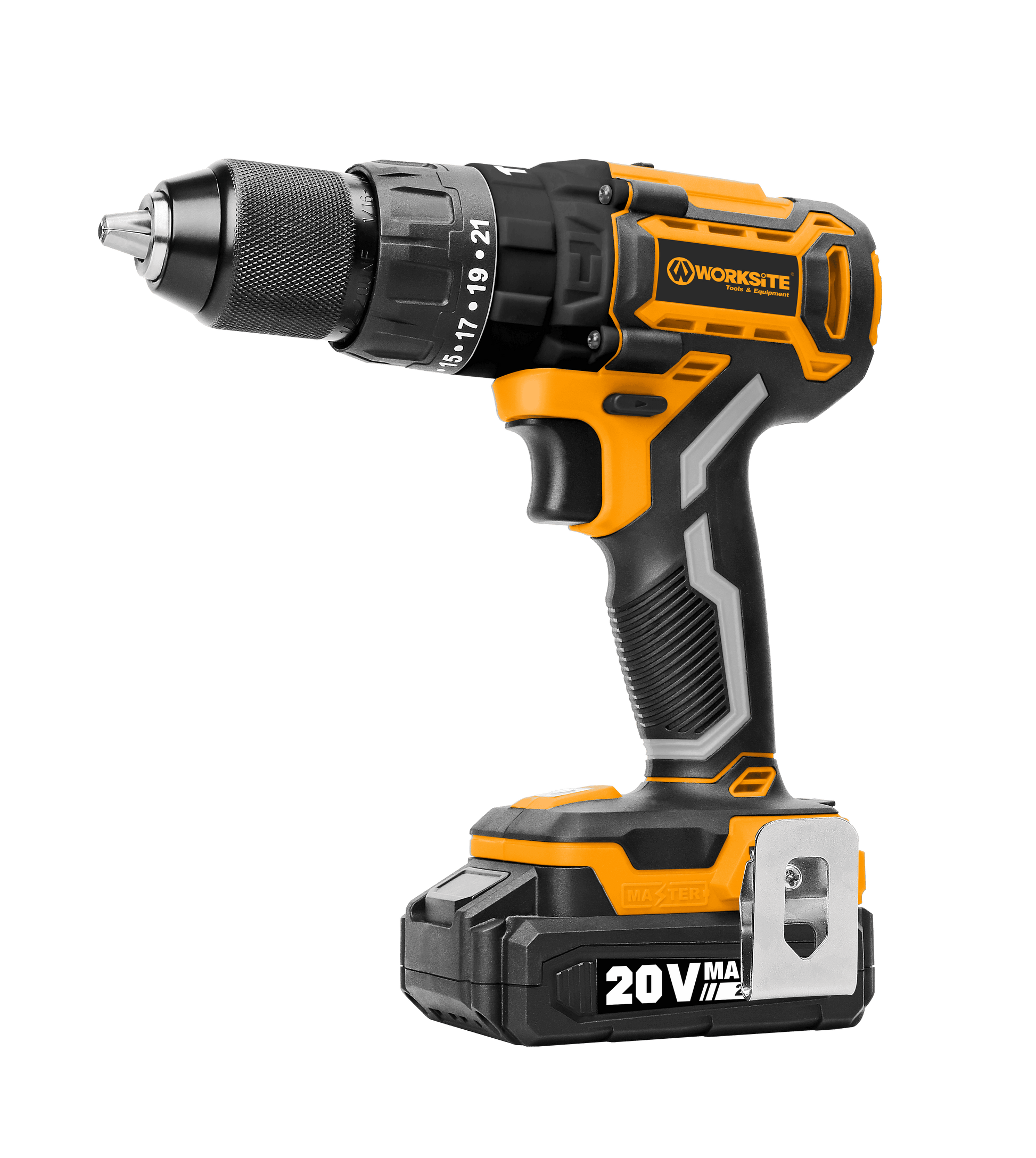 Worksite 20V Brushless Cordless Hammer Drill- CD336H Worksite Power Tools