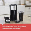 Black and Decker Single Serve Coffeemaker, Black- CM618-LA