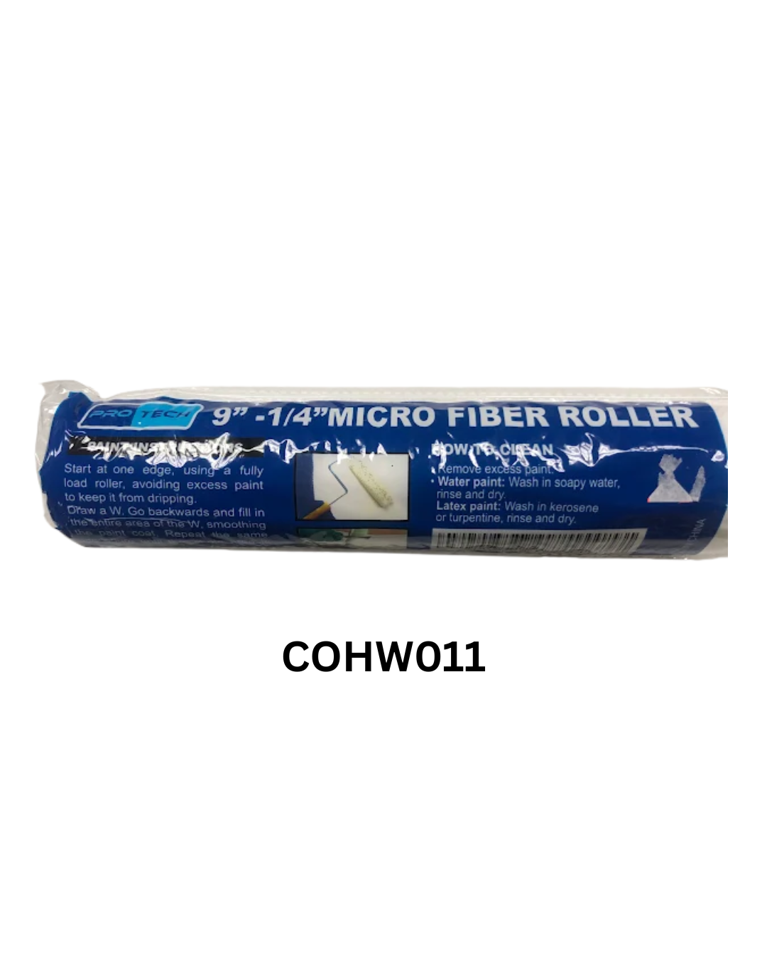 Protech 9" – 1/4" Micro Fiber Roller (COHW011) MEGA