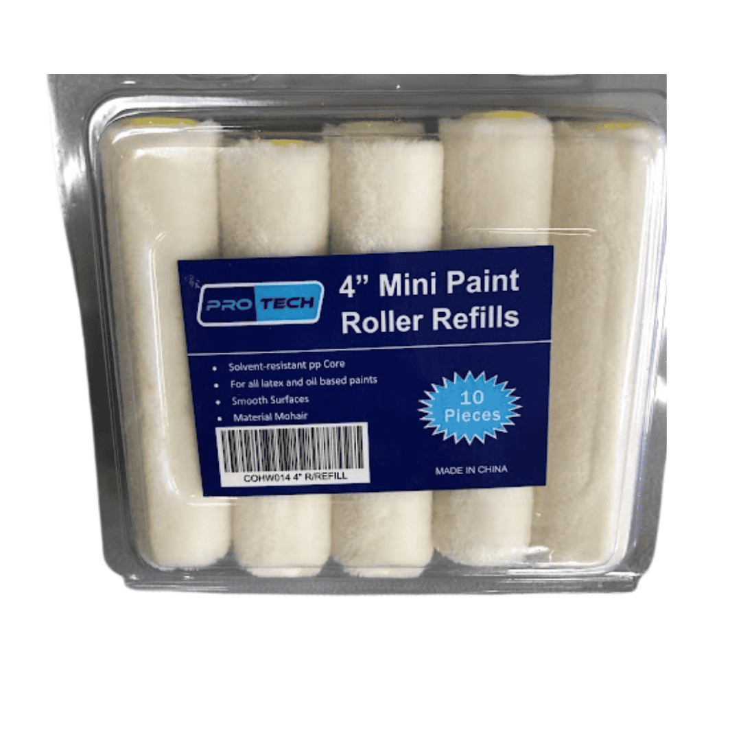 Pro Tech 4 inches Paint Roller Refills- COHW014 MEGA