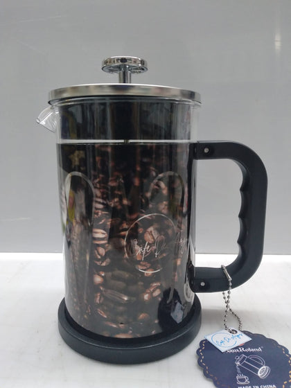 French Press Coffee Tea Maker - Stainless Steel Insulated Coffee Press. Create your own fresh and delicious coffee at home! Customize your own authentic coffee to your own taste in just minutes. Three awesome designs to choose from - CPMB001