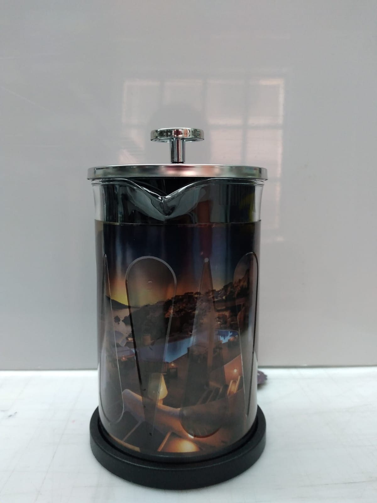 French Press Coffee Tea Maker - Stainless Steel Insulated Coffee Press. Create your own fresh and delicious coffee at home! Customize your own authentic coffee to your own taste in just minutes. Three awesome designs to choose from - CPMB001 Argos Distributors