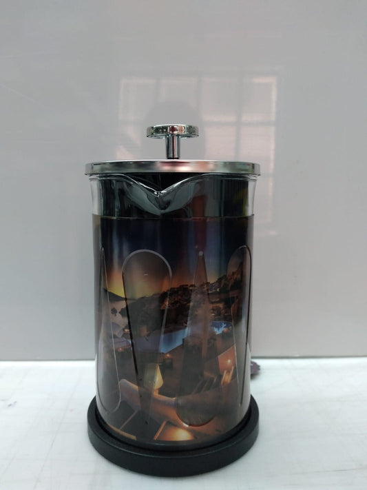French Press Coffee Tea Maker - Stainless Steel Insulated Coffee Press. Create your own fresh and delicious coffee at home! Customize your own authentic coffee to your own taste in just minutes. Three awesome designs to choose from - CPMB001 Argos Distributors