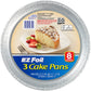 Hefty Ez Foil 9" Pie Pans, 3 Count - HEZFPP3 Pie's Variety Store