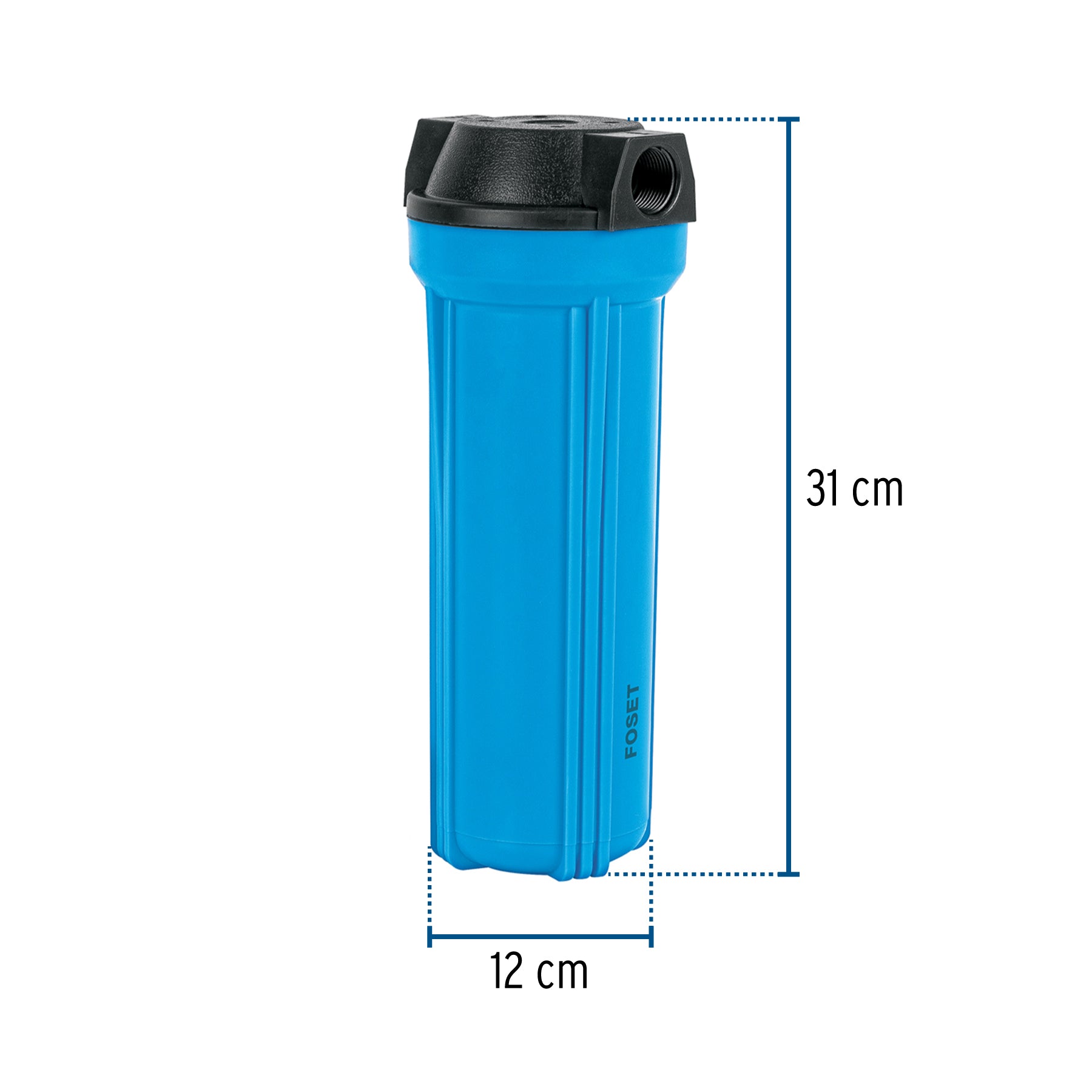 Foset Water Filter Housing Ideal for improving water quality in homes, offices, or workshops- 49215 ebuystt
