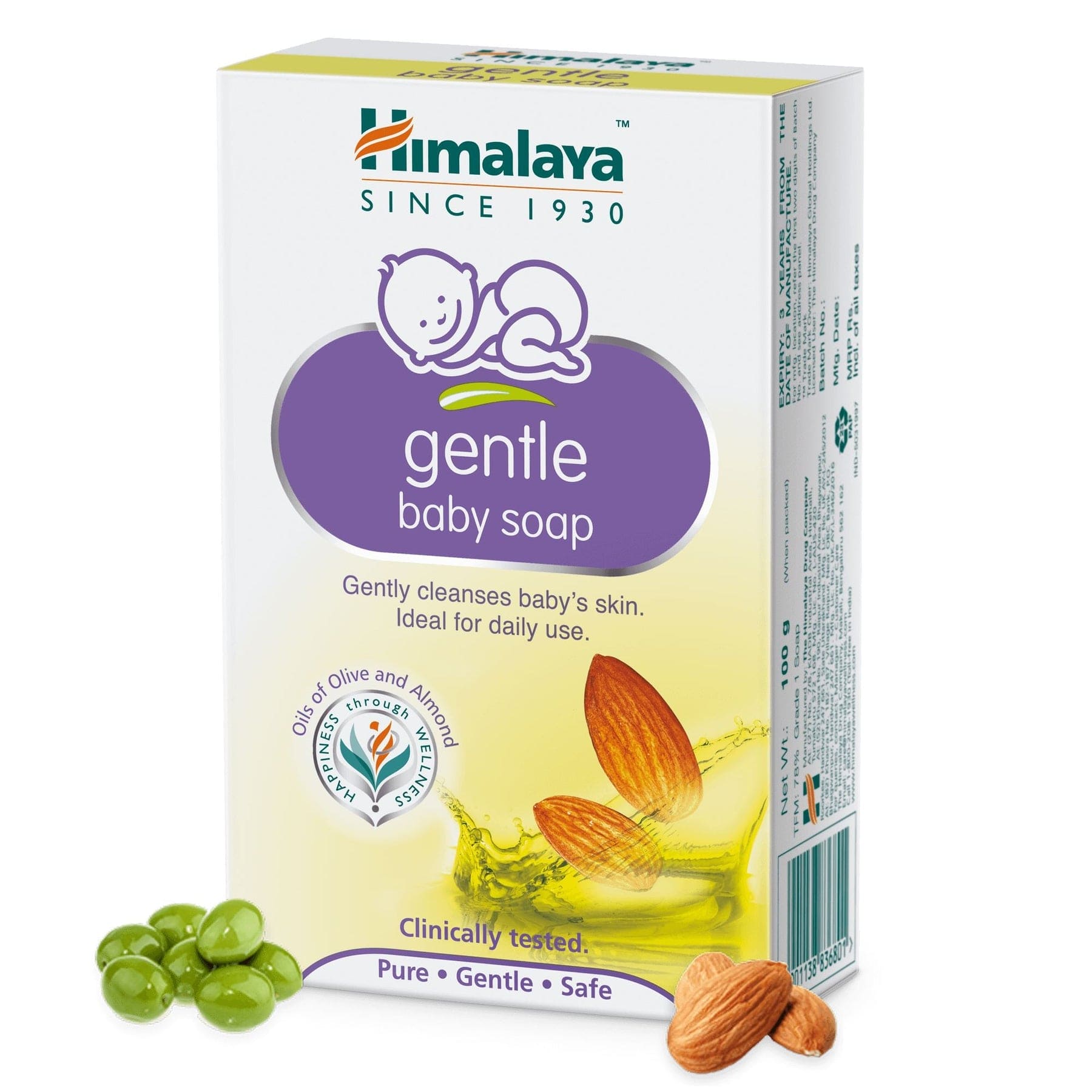 HIMALAYA GENTLE BABY SOAP HERBAL 125G - HBSH125G Pie's Variety Store