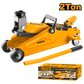 Ingco 2 Ton (4,000 lb) Capacity Floor Jack Ergonomic Design Simple design for ease of use and maintenance. Integrated carry handle design is convenient and easy to lift and place MEGA