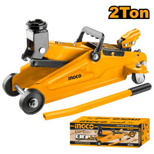 Ingco 2 Ton (4,000 lb) Capacity Floor Jack Ergonomic Design Simple design for ease of use and maintenance. Integrated carry handle design is convenient and easy to lift and place