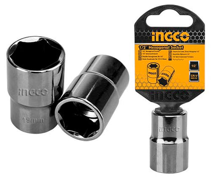 INGCO Socket 10MM, 12MM & 17MM 1/2