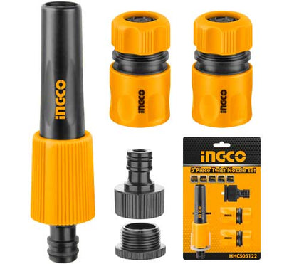 INGCO Hose Nozzles 5PCS Set - HHCS05122