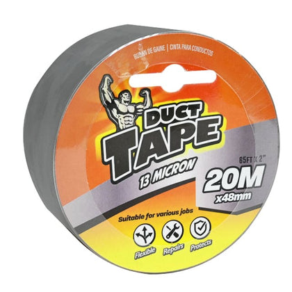 DUCT TAPE SILVER 65 Foot x 2 Inches -HY0096