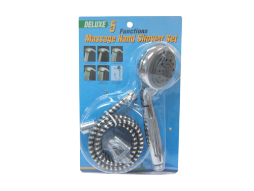Deluxe 5 Functions Massage Hand Shower Set - CHIM017 MEGA
