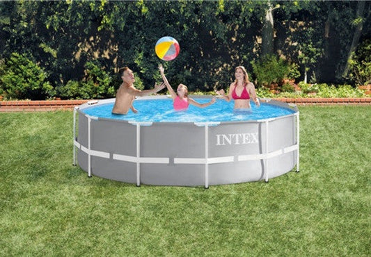 INTEX Prism Frame Pool 12ft X 39"-Sku# INTEX-26715 | Model# 26715 ebuystt