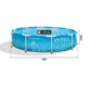 Beachside Metal Frame Pool 10ft X 30" -  28206 ebuystt