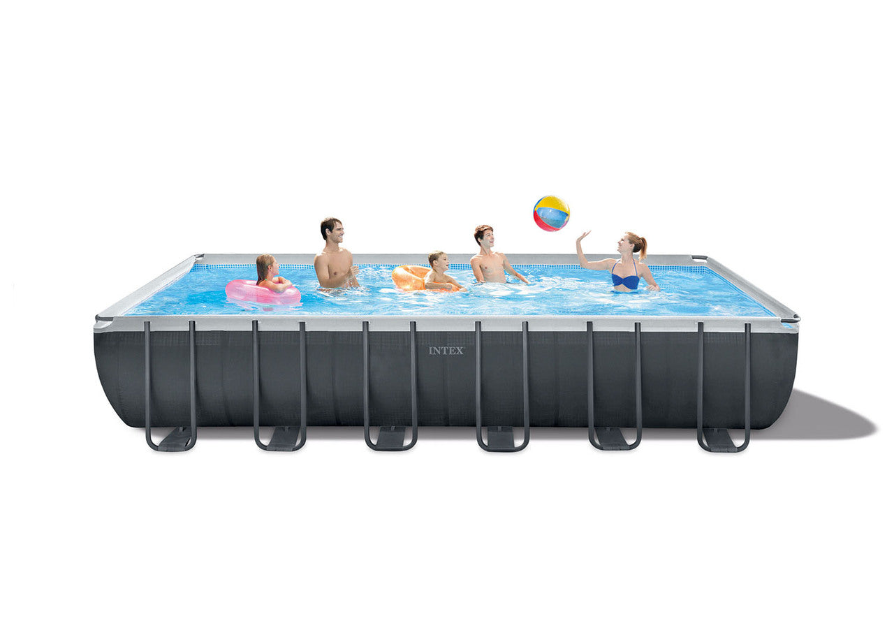INTEX 24ft X 12ft X 52in Ultra Xtr Rectangular Pool Set -Sku# INTEX-869 | Model# 26363 ebuystt