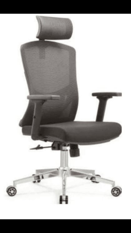 Office Chair, Ergonomic Desk Chair with Adjustable Height and Lumbar Support