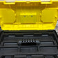 WORKSITE Plastic Tool Box - 19 inches Separate accessory storage box and non-slip handle. Ideal for storing nails, screws, nut, bolt, bits, fasteners and more- WT8076 / WT8078 Worksite Hand Tools