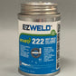 E-Z WELD - Wet Weld PVC Cement Medium Body 222 for use on pipe and fittings  237ML MEGA