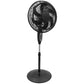 WHIRLWIND BLACK 18" PEDESTAL FAN 6 BLADE -20017667 MEGA