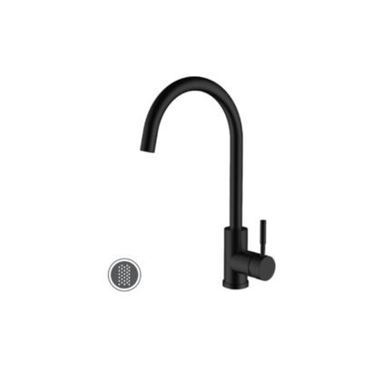 LUXURY HOME SINGLE KITCHEN TAP M/BLK K127W03312 - JA1022