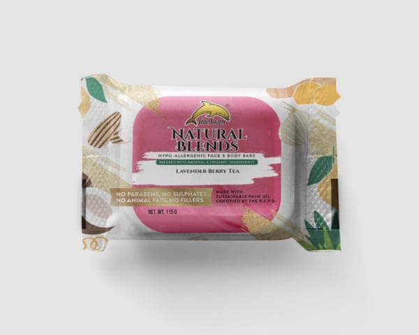 Fine Soaps Papaya and Poppyseed Natural Blends Face and Body Bar 3x115G - FSPNPNBFBB3115 EBUYSTT