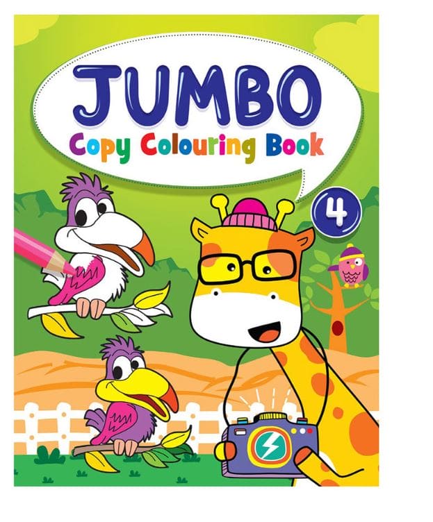 Jumbo Copy Colouring Book - MIND TO MIND-J20 ebuystt