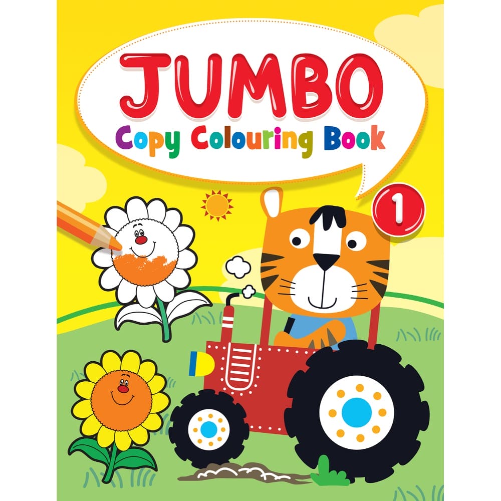Jumbo Copy Colouring Book - MIND TO MIND-J20 ebuystt