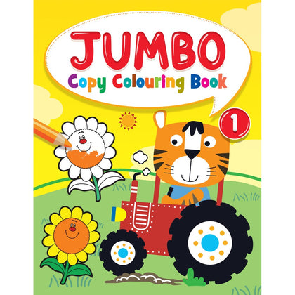 Jumbo Copy Colouring Book - MIND TO MIND-J20
