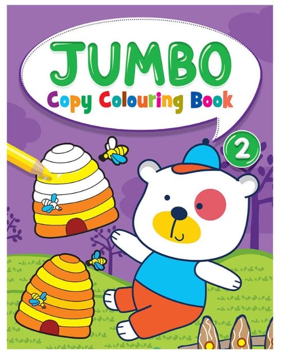 Jumbo Copy Colouring Book - MIND TO MIND-J20 ebuystt