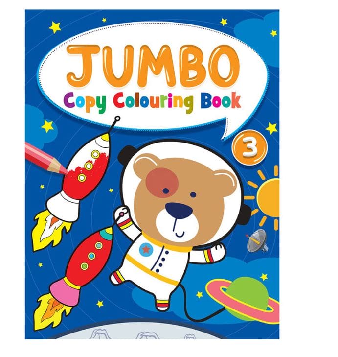 Jumbo Copy Colouring Book - MIND TO MIND-J20 ebuystt