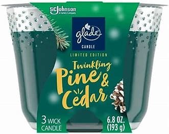Glade Candle Exotic Tropical Blossoms, Fragrance Candle Infused with Essential Oils, Air Freshener Candle, 3-Wick Candle, 6.8 Oz - GCETBAF68 Pie's Variety Store