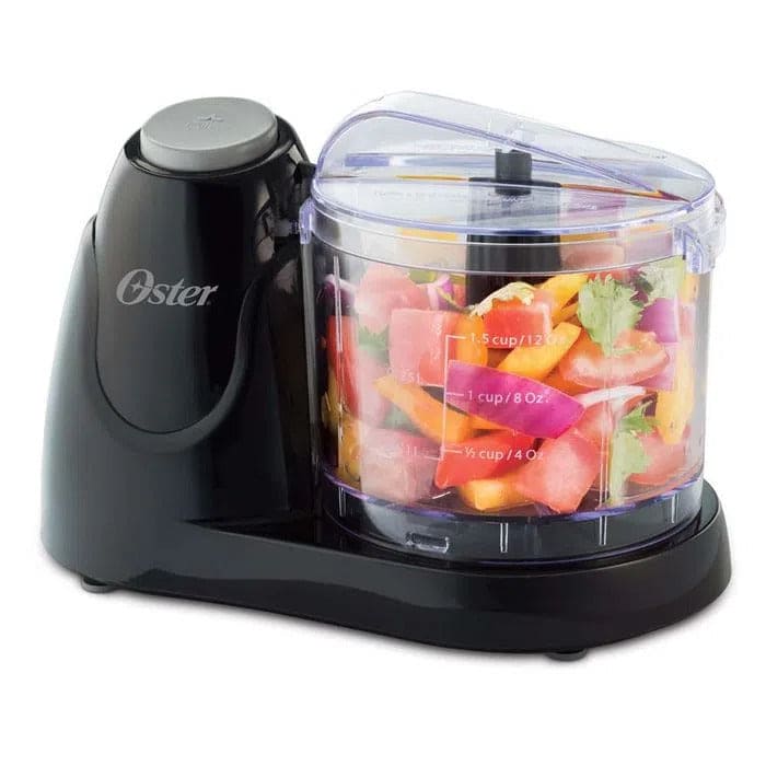 OSTER 3322 1.5 CUP MINI CHOPPER BLACK 1CT - OTRMCB3322 Pie's Variety Store