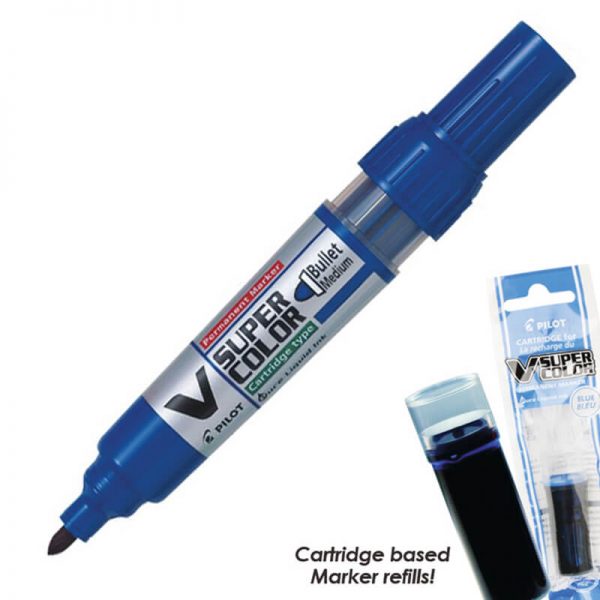 Pilot, V Super Marker Medium (Blue) - 4902505357008 Pie's Variety Store