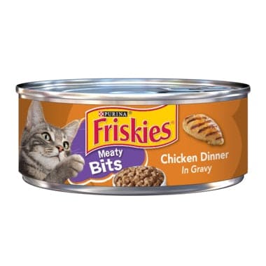 Purina Friskies Meaty Bits Beef With Gravy Cat Food 5.5oz - 05000042314 Pie's Variety Store