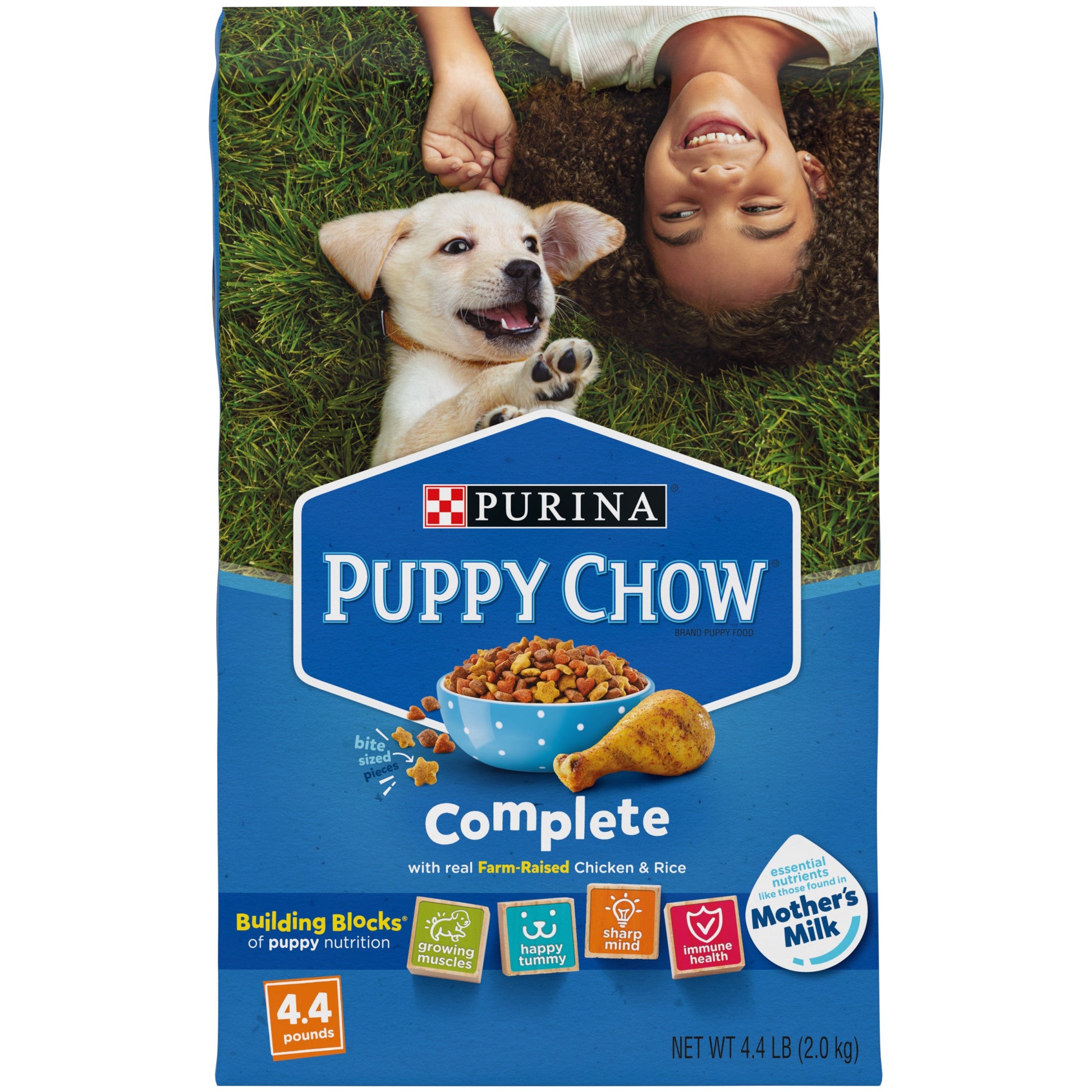 Purina Puppy Chow Large Breed Chicken Flavor Formula Dry Dog Food, 32-lb - 01780014918 Pie's Variety Store