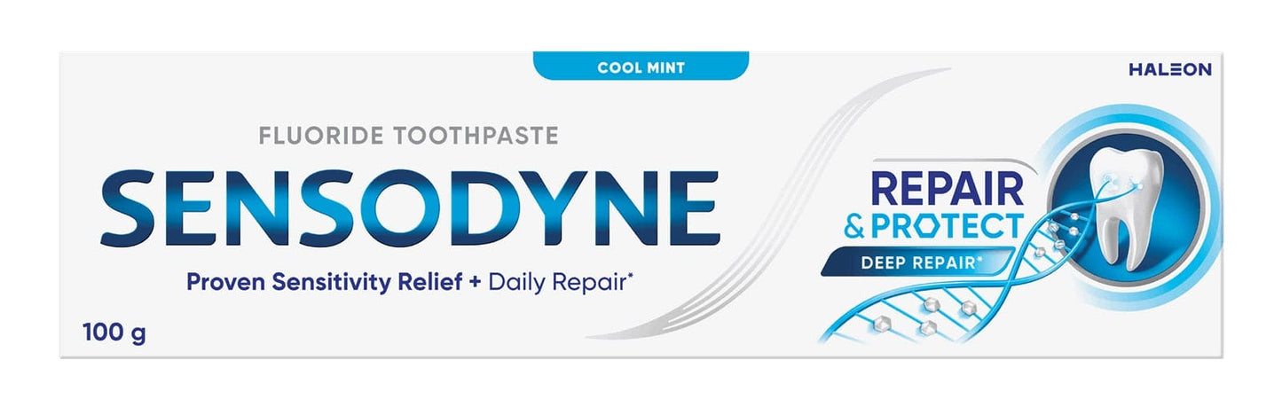 Sensodyne Fresh Mint Sensitivity Toothpaste for Sensitive Teeth and Fresh Breath, 4 Oz - 31015808111 Pie's Variety Store
